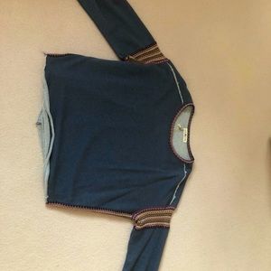 (Natural Life) Long sleeve, soft, trim sweater